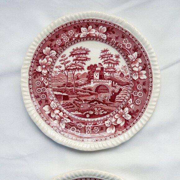 Copeland Spode Tower Vintage Dessert Plates, Set of 4 - Picture 2 of 10
